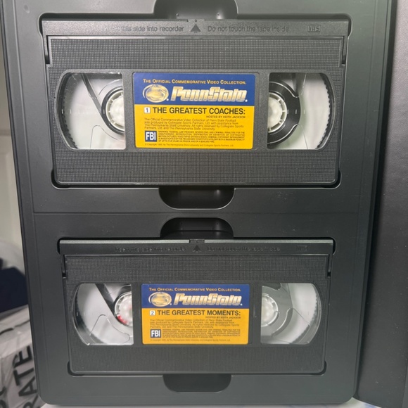 Official PENN STATE Football Commemorative Video Collection - 4 VHS Tapes - Picture 4 of 6